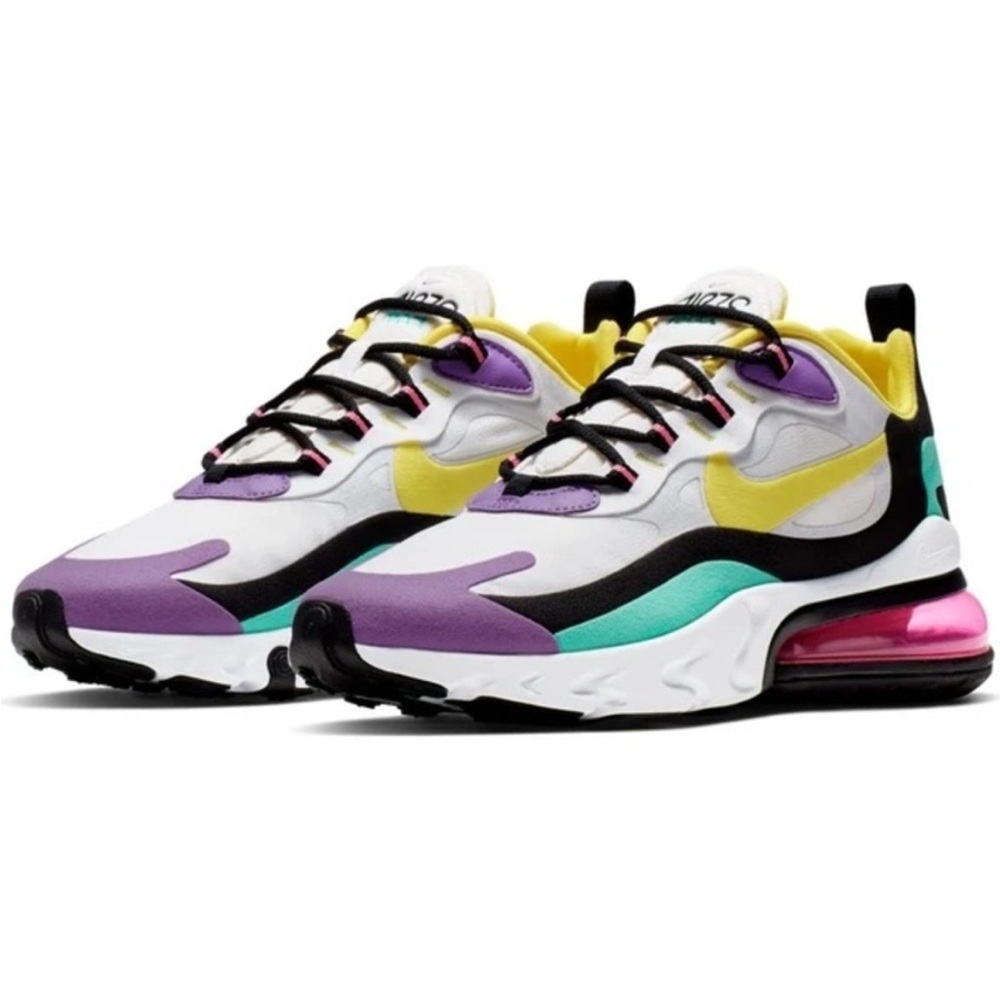 Nike Air Max 270 React sneakers, in Bright Violet, size 6